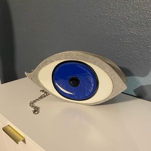 Novelty Evil Eye Crossbody Purse